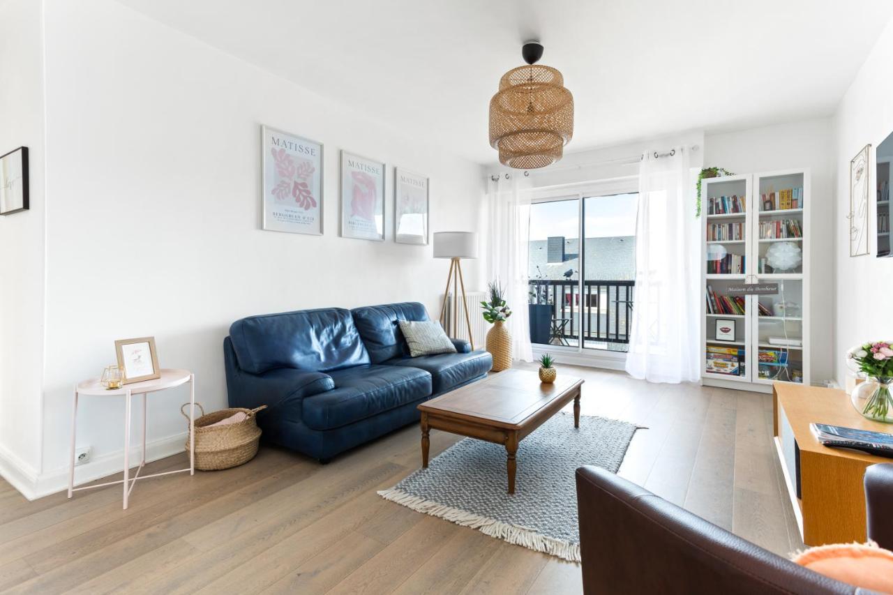 트로우빌쉬메르 Le Cosy Avec Piscine, Balcon Et Parking 아파트 외부 사진