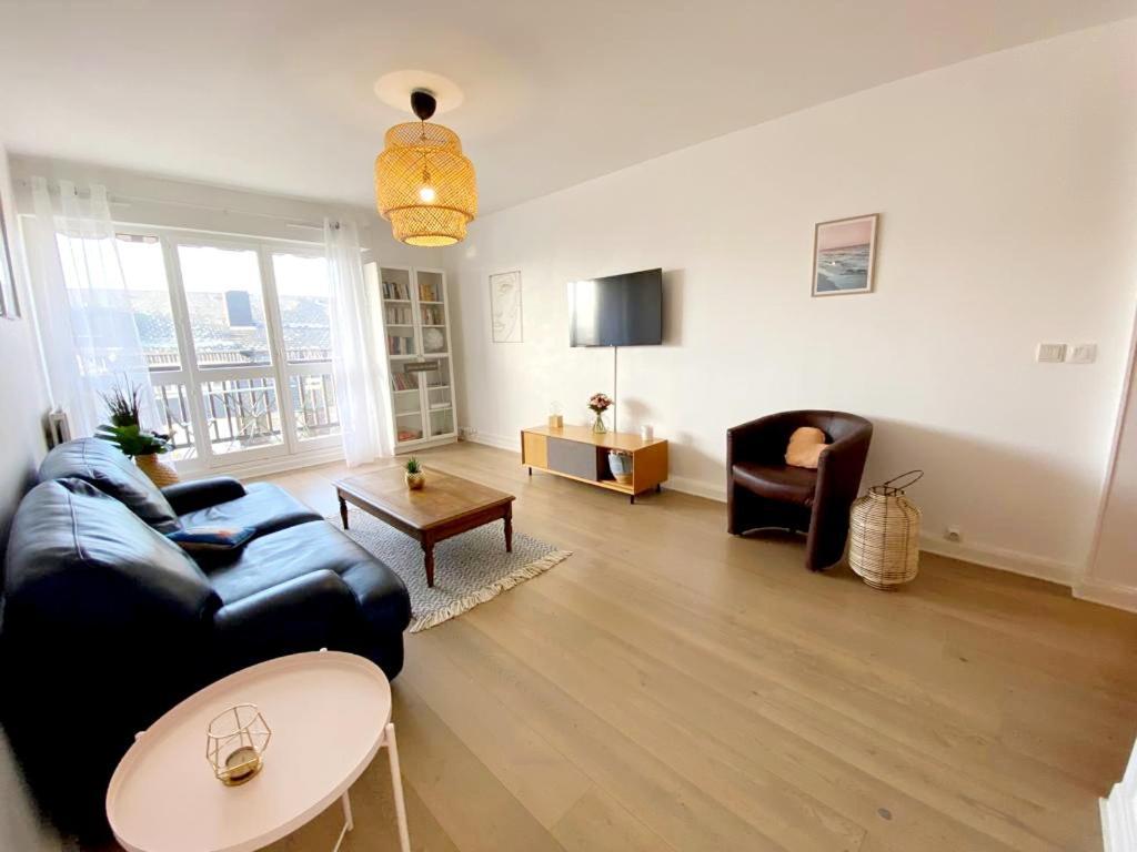 트로우빌쉬메르 Le Cosy Avec Piscine, Balcon Et Parking 아파트 외부 사진